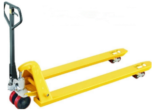 What is the purpose of using hydraulic transport vehicles in factories