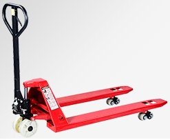 The purpose of manual hydraulic handling vehicles in the workshop of a lumber mill