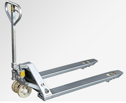 Why choose to use stainless steel manual hydraulic transport vehicles in dust-free workshops