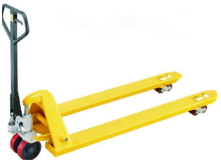 What is the purpose of using hydraulic transport vehicles in factories