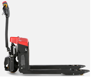 What are the advantages of electric hydraulic transport vehicles compared to hydraulic forklifts