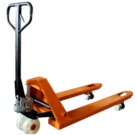 Can manual hydraulic transport vehicles travel uphill