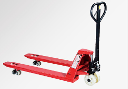 What should I do if the manual hydraulic transport vehicle cannot be pressed up